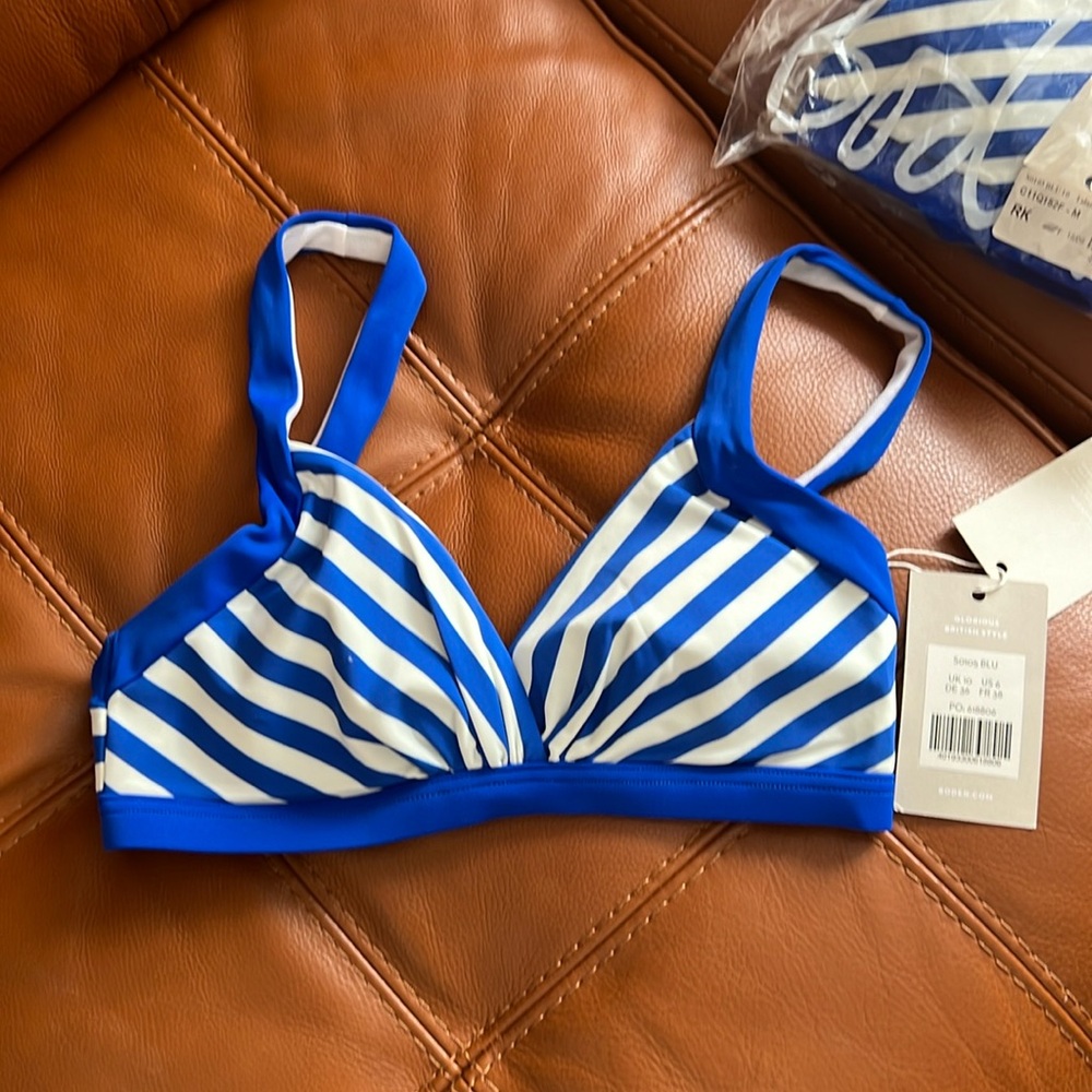 NWT Boden Talamanka Bikini 👙 Top swim. Sz 6 .IG